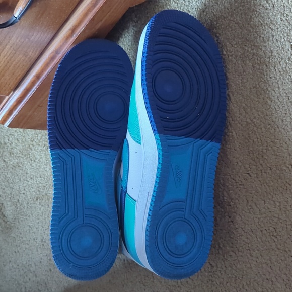 Nike Air Force 1 Split Blue (Royal/Electric Photo) - Picture 5 of 5